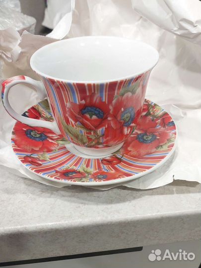 Чашка с блюдцем