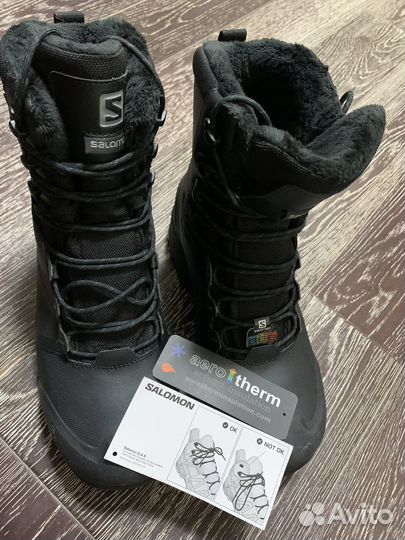 Зимние ботинки salomon toundra pro