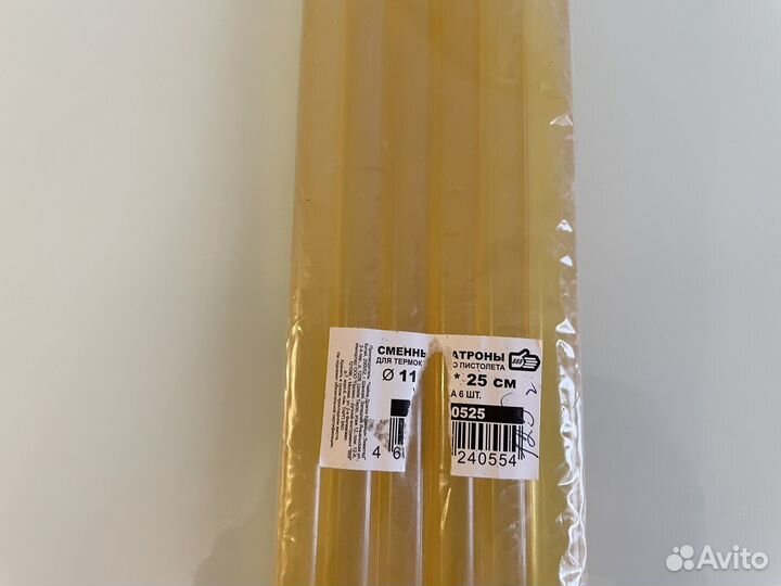 Клеевые стержни 11 мм