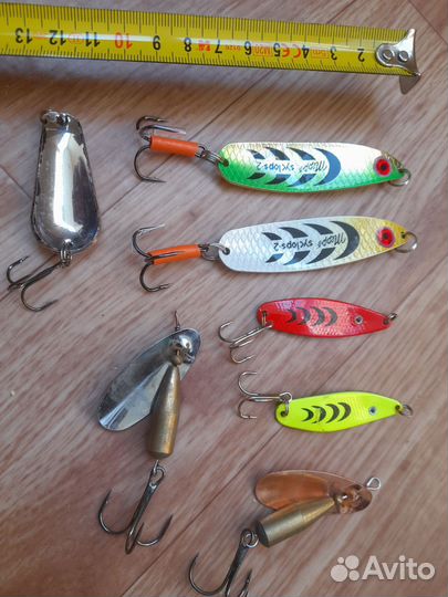 Набор блесен и вертушек для спиннинга