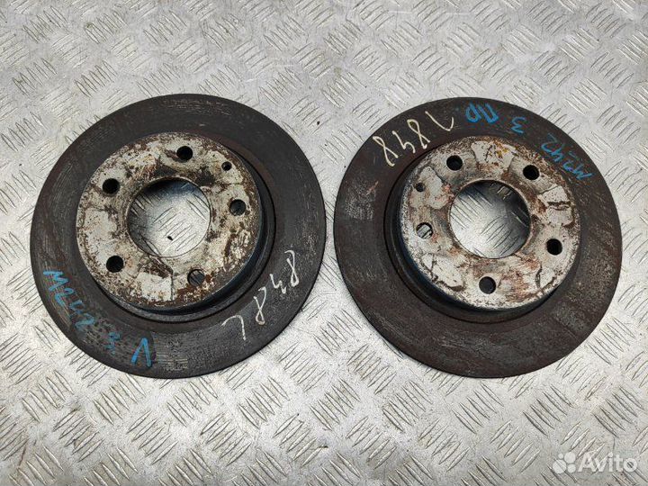 Диск тормозной задний Mazda Mazda 3 BM 2.0 PE-VPS