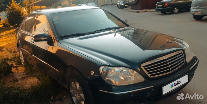 Mercedes-Benz S-класс 5.8 AT, 2000, 161 000 км