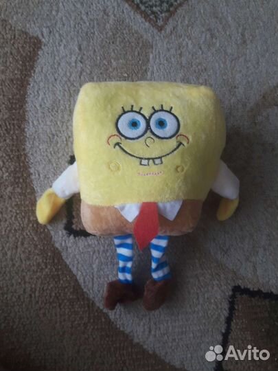 Мягкие Игрушки Спанч Боб и Патрик