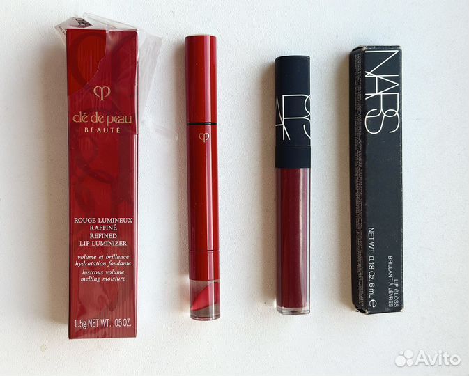 Cle de peau помада и Nars блеск