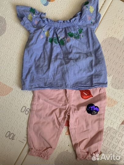 Сет вещей на малышку 6-9мес