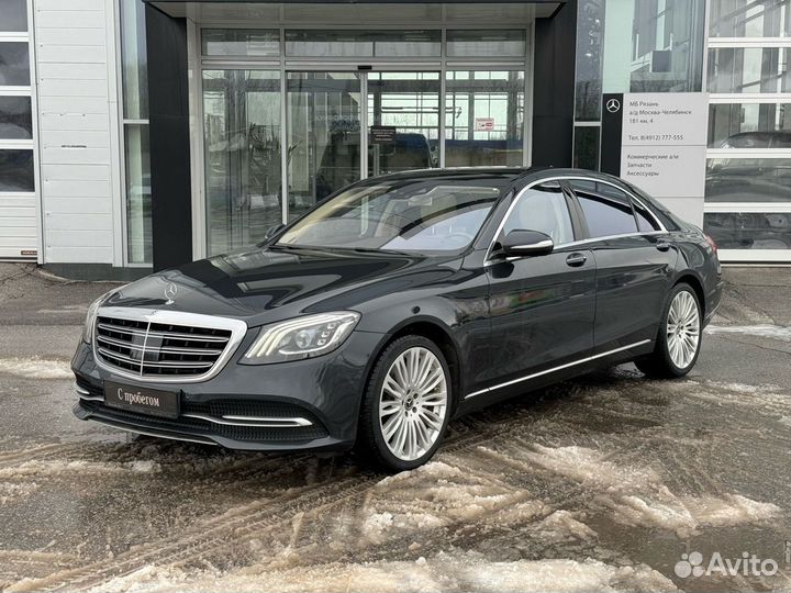 Mercedes-Benz S-класс 4.0 AT, 2017, 110 000 км