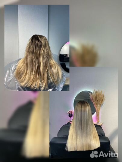 Кератин / ботокс/ холодное восстановление волос