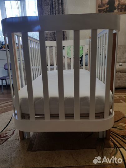 Детская кроватка трансформер Mommy Lux