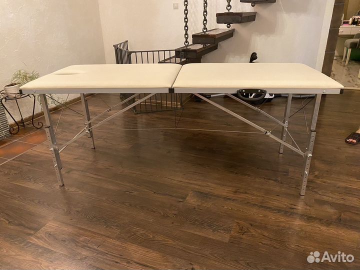 Массажный стол складной с регулировкой высоты