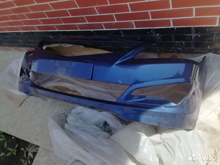 Бампер передний хундай солярис 2016 г б/у