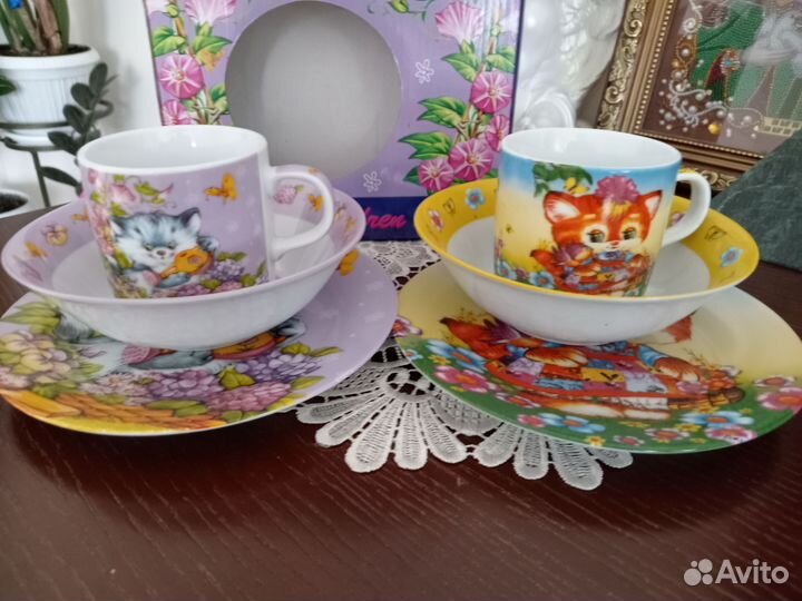 Набор столовой посуды для детей