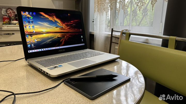 Ноутбук asus 15,6