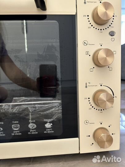 Электрическая духовка мини печь новая monte