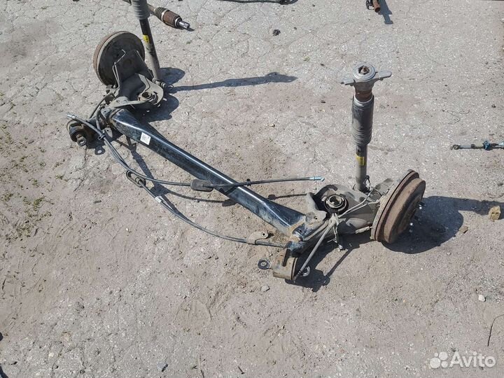 Балка задняя chevrolet aveo t 300 в сборе