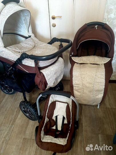 Коляска Adamex Jogger 3в1