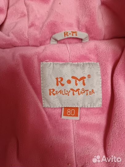 Зимний комбинезон для девочки 80