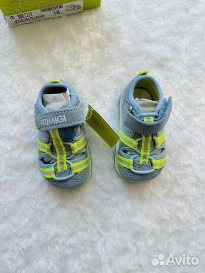 Сандалии 18 р Primigi Италия новые замша