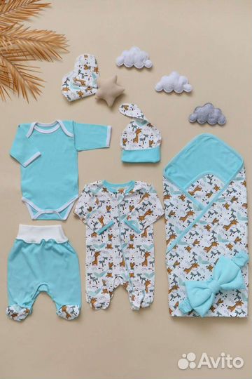 Комплект на выписку лето