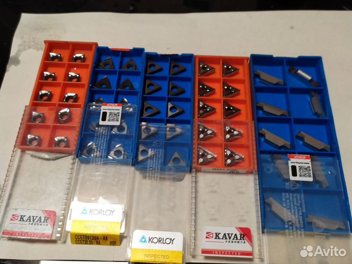 Пластины резци резьбовые