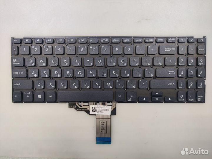 Клавиатура для Asus Vivobook X509 X512 черная ориг