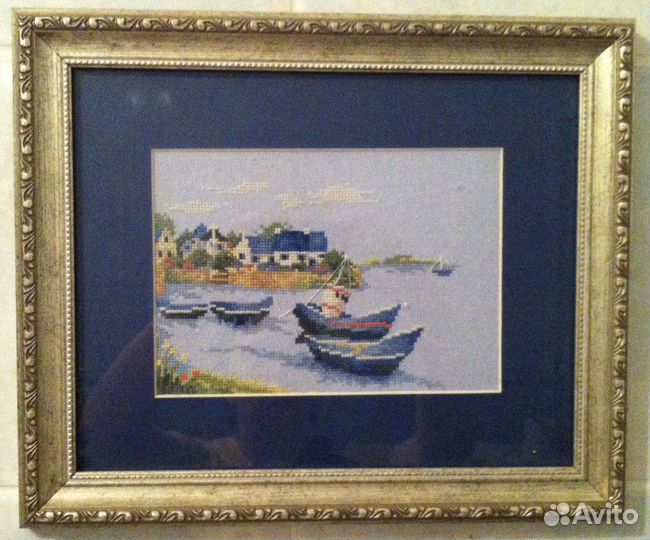 Картина вышитая крестом