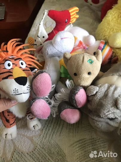 Игрушки пакетом,мягкие игрушки пакетом