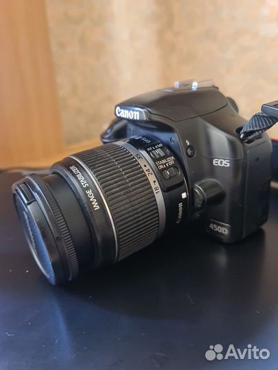 Зеркальный фотоаппарат canon 450d