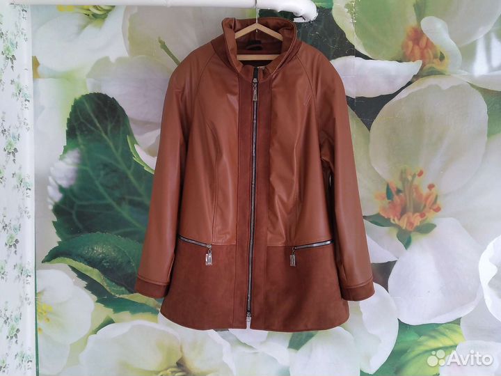 Куртка кожаная женская