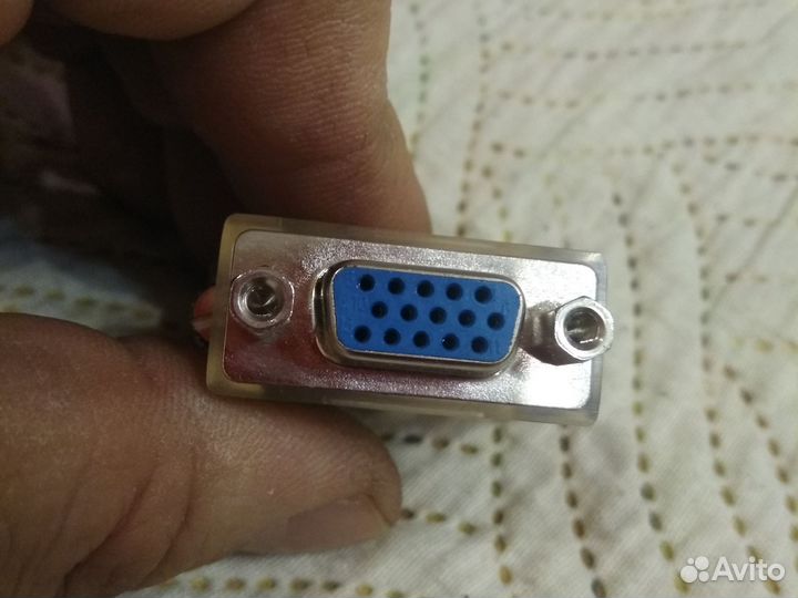 Переходник dvi vga