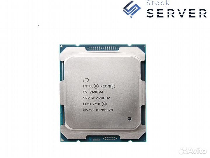 Intel Xeon E5-2698 v4 (20 ядер, 2.20GHz)