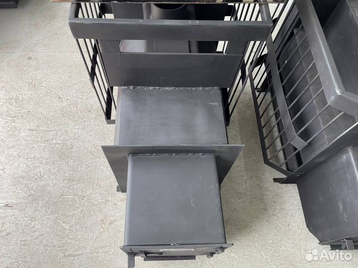 Печка для бани с баком