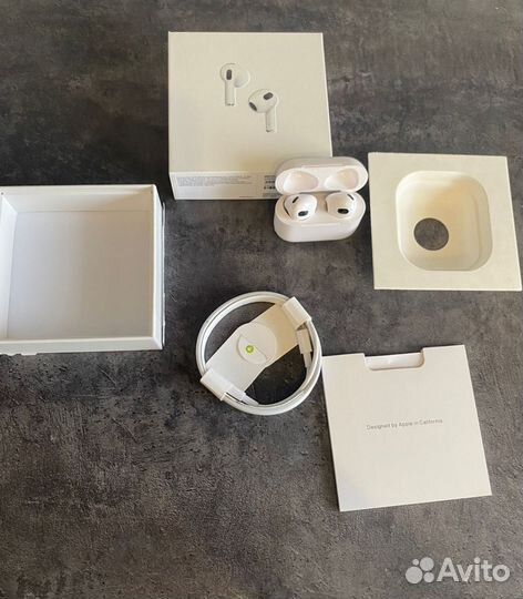 Беспроводные наушники apple airpods 3