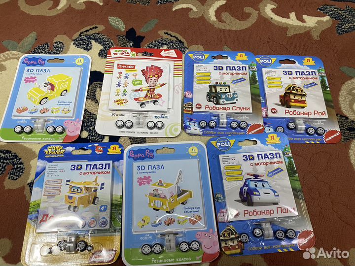 3D пазлы