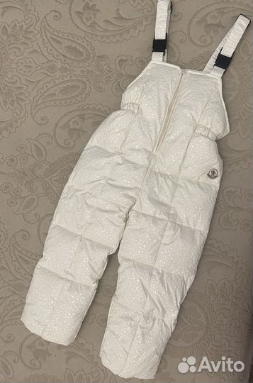 Moncler костюм пуховик новый