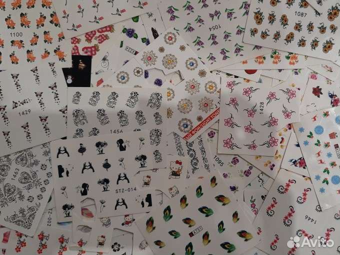 Наклейки для ногтей