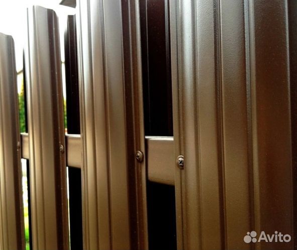 Штакетник металлический, в наличии и под заказ