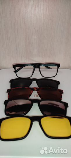 Очки с диоптриями -1. 5 с магнитными насадками