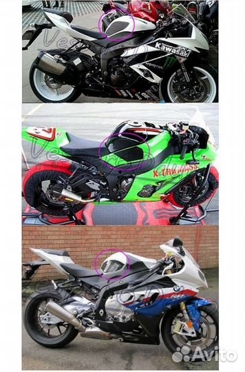 Накладки защитные на бензобак мотоцикла