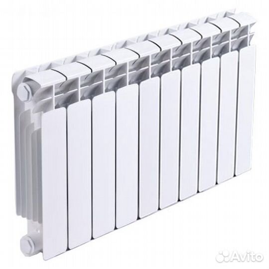 Радиатор биметаллический rifar Base 500 10 секций