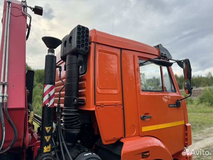 КАМАЗ 65115 с КМУ, 2020