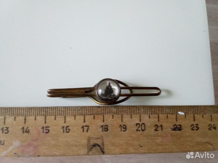 Винтажным зажим для галстука