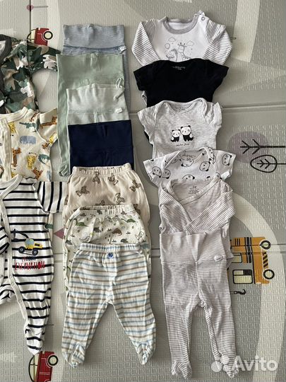 Вещи пакетом для новорожденного (56-62)