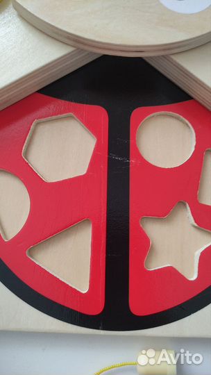 Деревянные развивающие игрушки для малышей