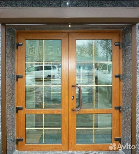 Дверь пластиковая / входная группа