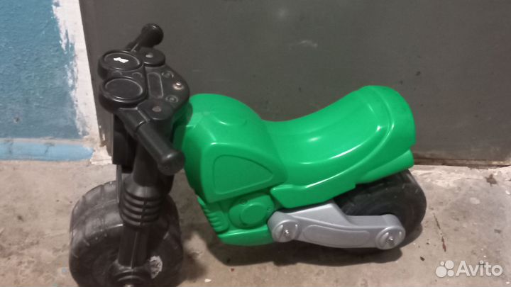 Детский мотоцикл каталка толокар Полесье