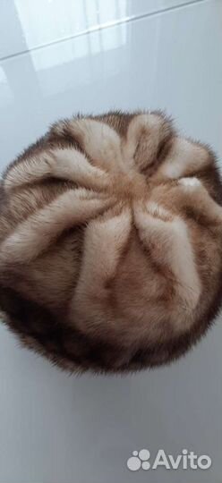 Шапка норковая женская
