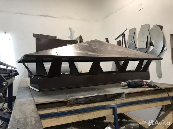 Изделия из жести. Доборы. Зонты. Водостоки