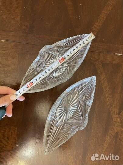 Салатник хрустальный