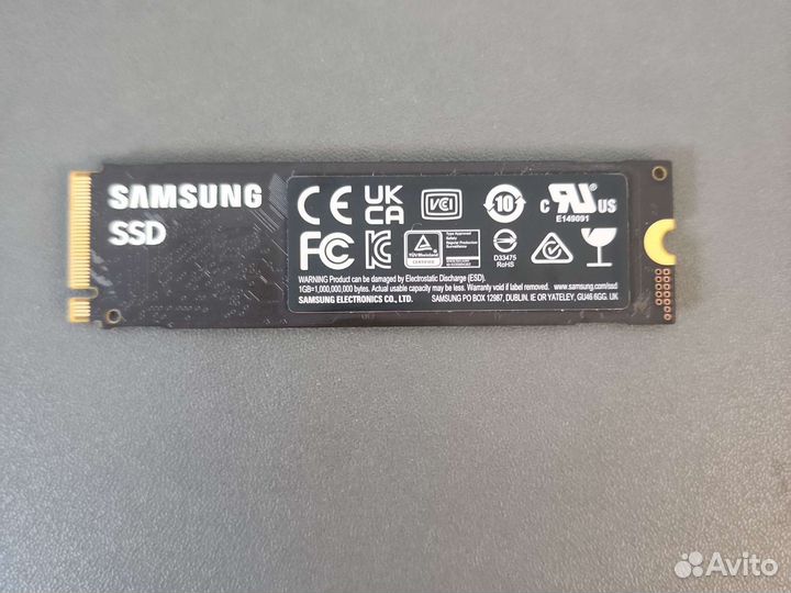 Samsung ssd m.2 980 500gb mz-v8v500