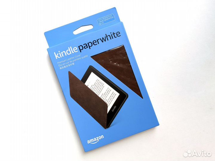 Новый чехол для Paperwhite 2018 премиум кожа